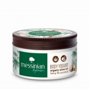 MESSINIAN SPA Body Yogurt Κάνναβη & Έλαιο Καρύδας 250ml