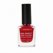 Korres Βερνίκι Νυχιών Gel Effect Nail Colour No51 Rosy Red 11ml